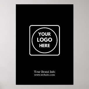 Black Branded Holder   Custom Logo Professional 