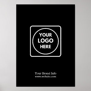 Black Branded Holder   Custom Logo Professional 