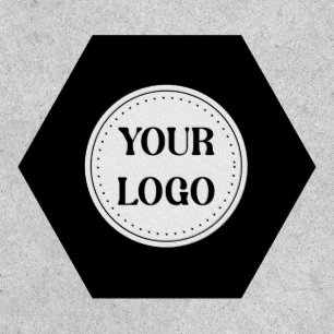 Black Branded Logo Corporate Business Company Ba Patch