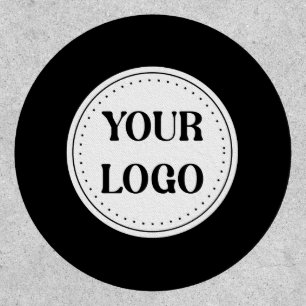 Black Branded Logo Corporate Business Company Ba Patch