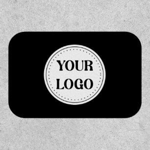 Black Branded Logo Corporate Business Company Ba Patch