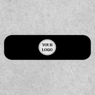 Black Branded Logo Corporate Business Company Ba Patch
