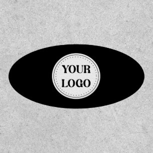 Black Branded Logo Corporate Business Company Ba Patch