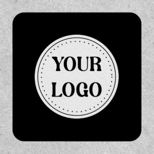 Black Branded Logo Corporate Business Company Ba Patch