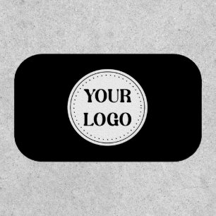 Black Branded Logo Corporate Business Company Ba Patch