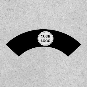 Black Branded Logo Corporate Business Company Ba Patch