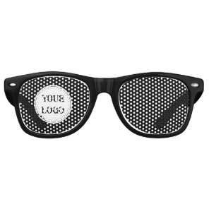 Black Branded Logo | Corporate Business Company Ba Retro Sunglasses