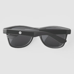 Black Branded Logo Corporate Business Company Ba Sunglasses