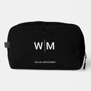 Black Branded Logo   Corporate Business Company Dopp Kit