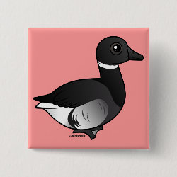 Black Brant Square Button