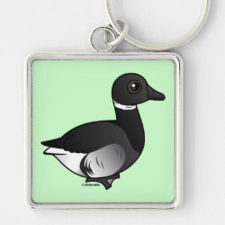 Black Brant Premium Square Keychain