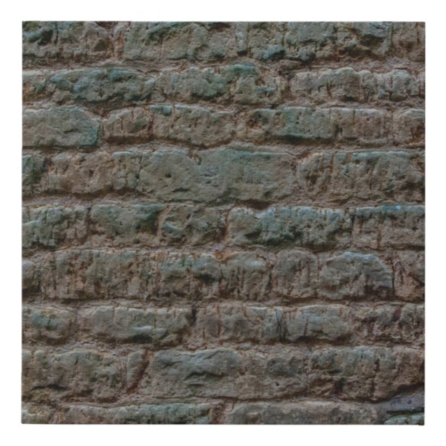 Black Brick Wall Textureabstract, architecture, ba Faux Canvas Print (Front)
