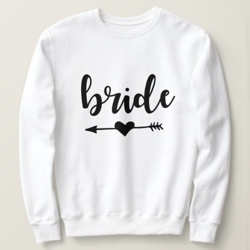 Black Bride Tribe Bachelorette Party Sweatshirt