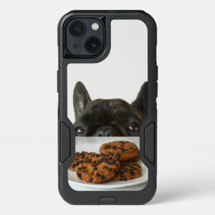 Black Brindle French Bulldog iPhone 13 Case