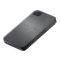 Black Brushed Aluminum Metal Look Pattern