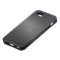 Black Brushed Aluminum Metal Pattern-Custom Text