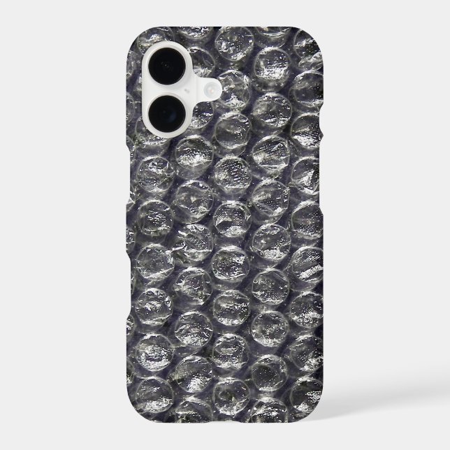 black bubble wrap Case-Mate iPhone case (Back)