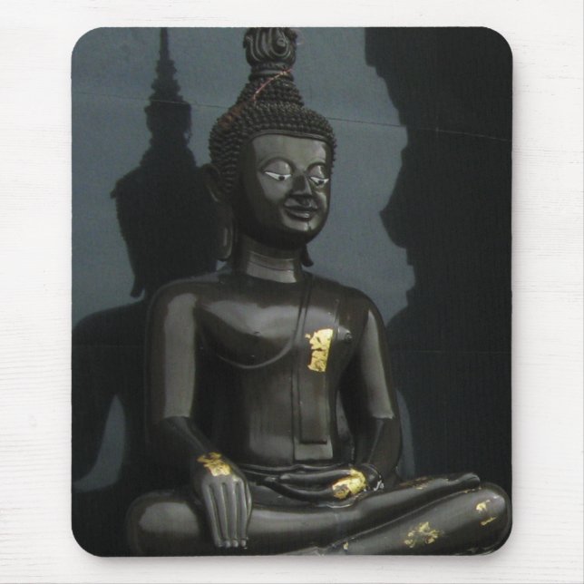 Black Buddha ... Nong Khai, Isaan Mouse Pad (Front)