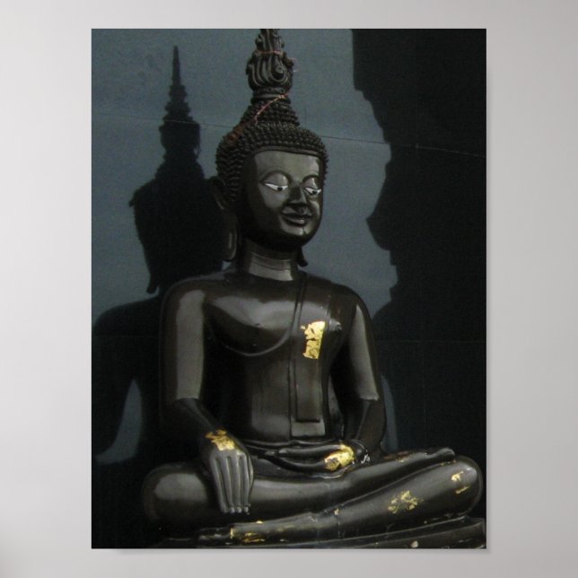 Black Buddha ... Nong Khai, Isaan Poster (Front)