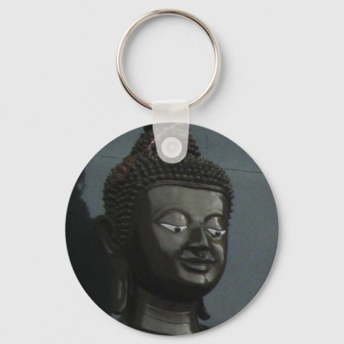 Black Buddha  Nong Khai Isaan Thailand Keychain