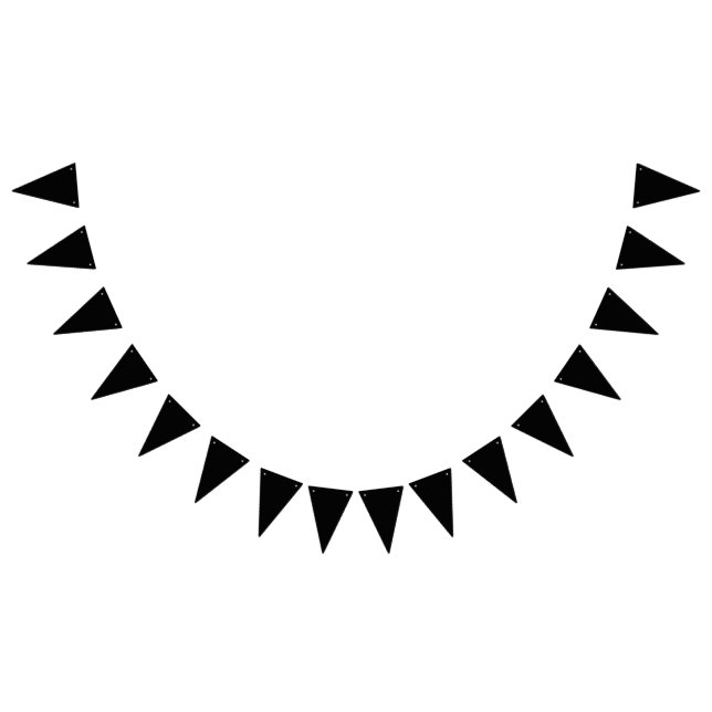 Black Bunting Flags (All)