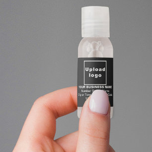 Black Business Brand on Hand Sanitizer