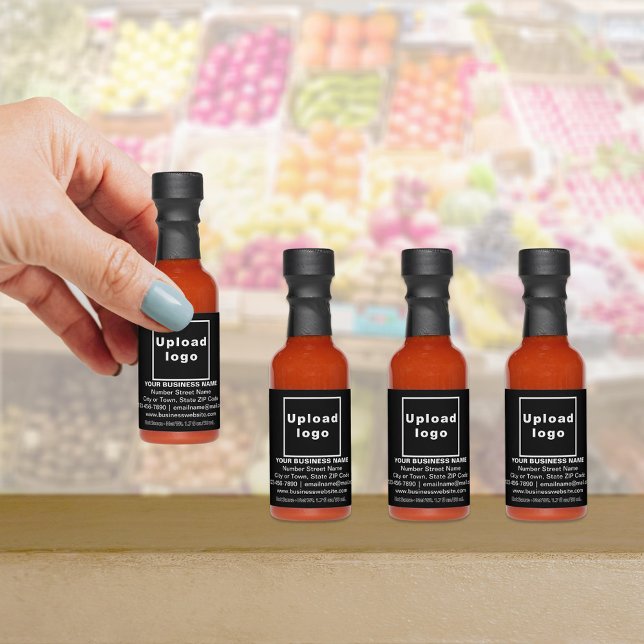 Black Business Brand on Hot Sauce (Black business brand on hot sauce)