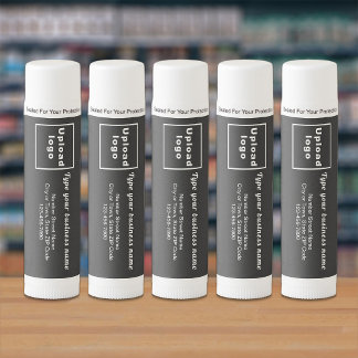 Black Business Brand on Lip Balm