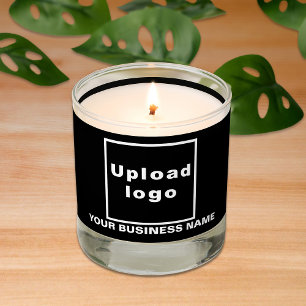 Black Business Brand on Scented Candle