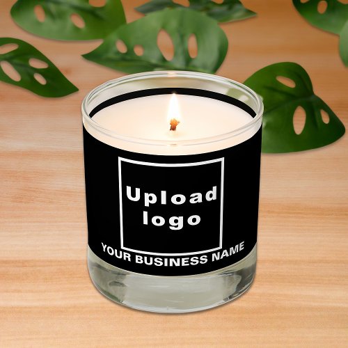 Black Business Brand on Scented Candle