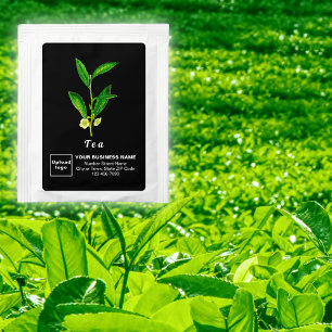 Black Business Branding on Tea Drink Mix