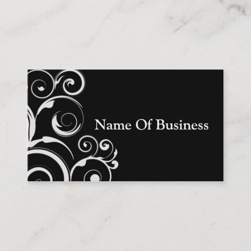 Black Business Cards