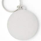 Black Business Custom QR Code Keychain