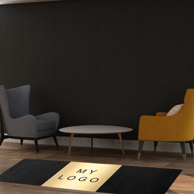 Black business logo runner (Creator Uploaded)