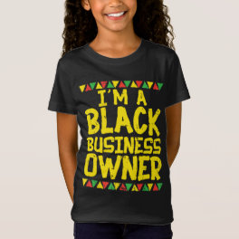 Black Business Owner Founder African American Prid T-Shirt