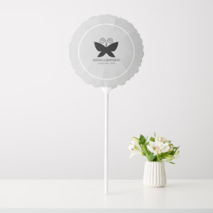 Black Butterfly Balloon