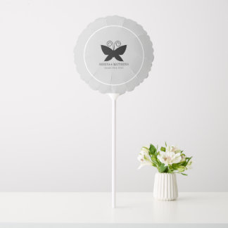 Black Butterfly Balloon