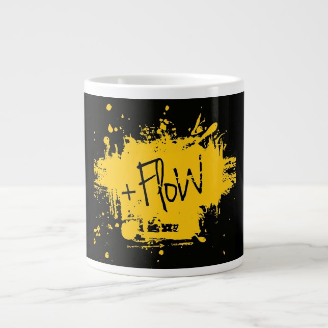 Black Cafe +Flow Cup (Front)