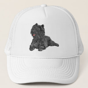 Black Cairn Terrier Trucker Hat