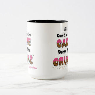 Black Cake Crumz Two-Tone Coffee Mug