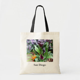 Black Calla Lilies Tote Bag