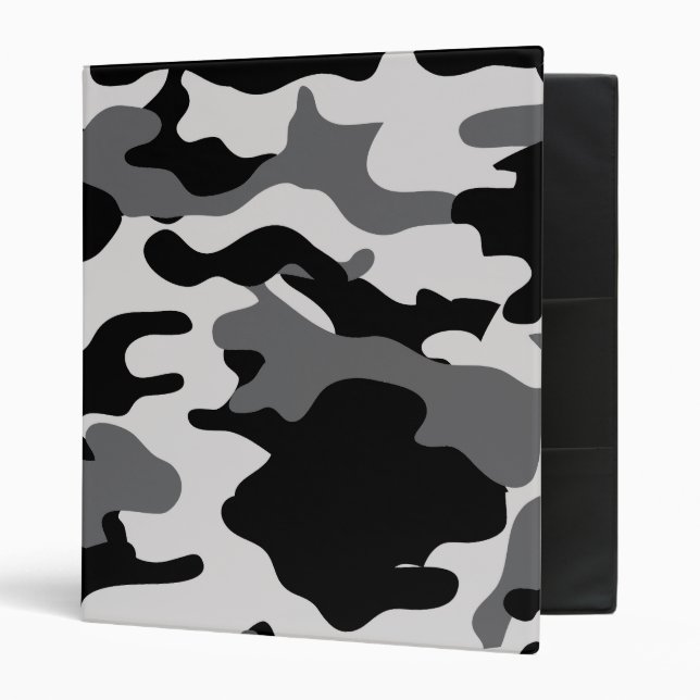 BLACK CAMO - Avery Binder (Front/Inside)