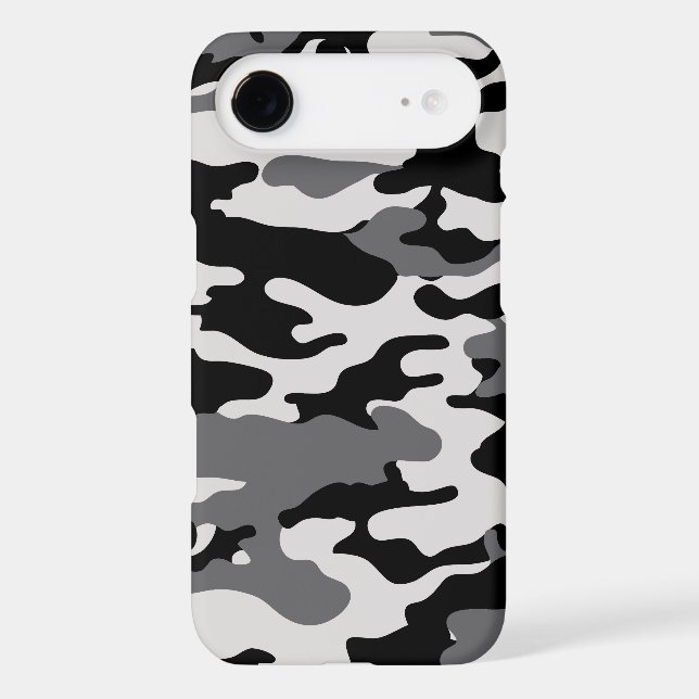 Black Camo Case-Mate iPhone Case (Back)