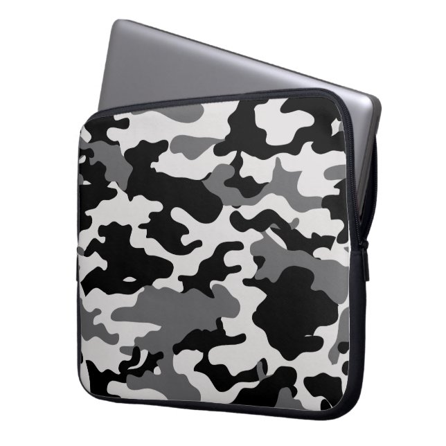 BLACK CAMO - Electronics Bag (Front Left)