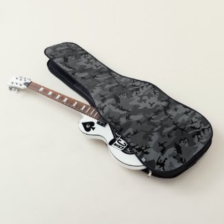 Black Camo Guitar Case