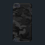 Black Camo iPod Touch Case<br><div class="desc">Case with a black camo print on it. Don't see what you're looking for? Design your own iTouch case. make custom gifts at Zazzle</div>