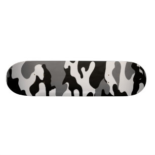 BLACK CAMO - Skateboard Deck