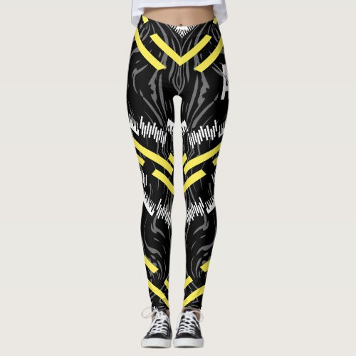 Black camouflage AI cmo sport 1 Leggings