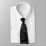 Black Camouflage Neck Tie<br><div class="desc">This military camouflage pattern is very popular and the perfect gift for Army and Military Friends and many more. Matching items available in our store.</div>