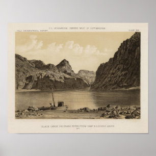 Black Canon, Colorado River Poster